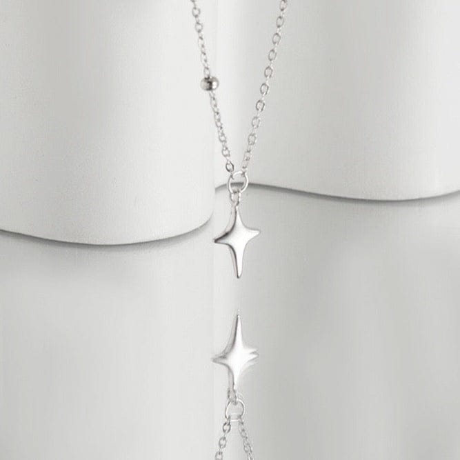 Starburst signet necklace