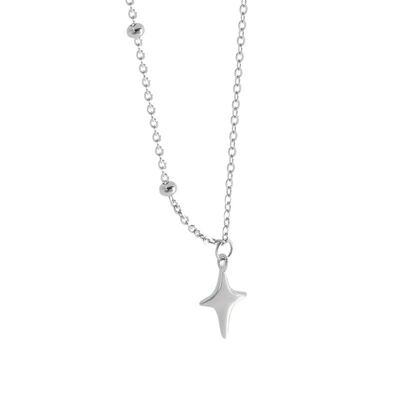 Starburst signet necklace