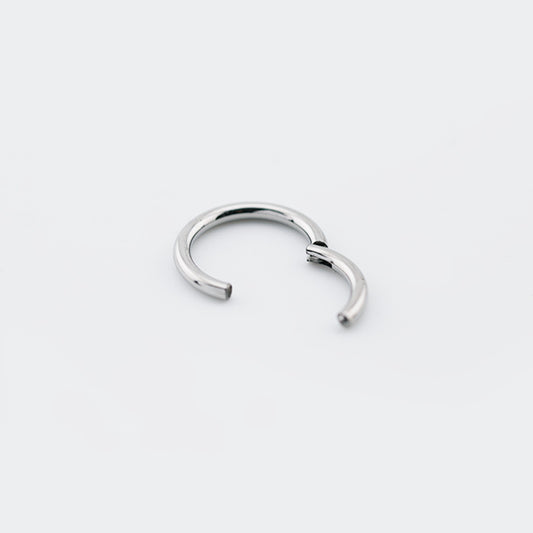 Implant Grade F136 Titanium Nose Ring Seamless Closed Ring Personalized Earrings