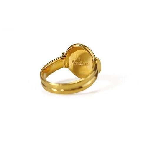 Athena signet Rings - 18k Gold plated