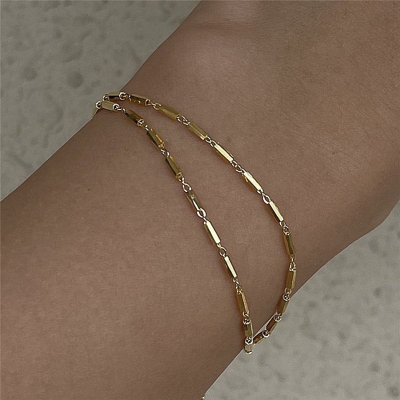 Layered bracelet - Sterling silver