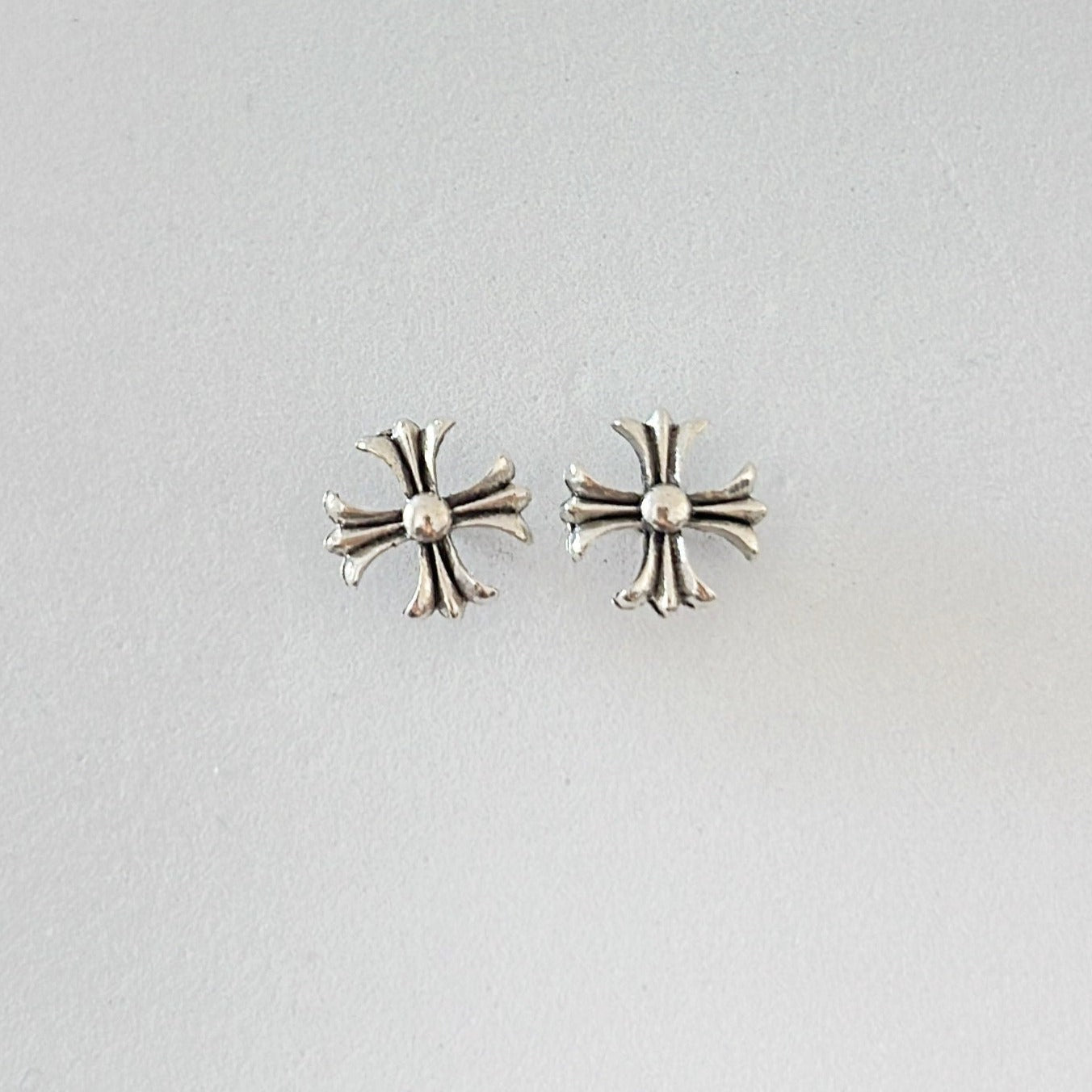 Punk Unique Cross Vintage inspired Earring Simple Geometric Earring Punk Jewelry Tragu Helix Flat Stud Earring Unisex Gift Best Gift for Her